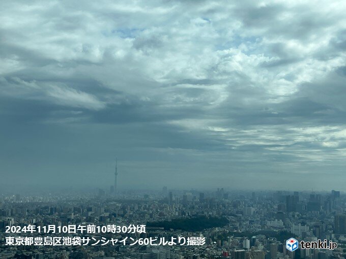 関東　午後は雨の範囲広がる　夜は本降りの雨　これからのお出かけは傘を忘れずに（tenki.jp） - Yahoo!ニュース