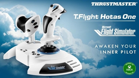 Thrustmaster製フライトスティック「T.Flight Hotas One Microsoft Flight Simulator  Edition」本日発売（GAME Watch） - Yahoo!ニュース