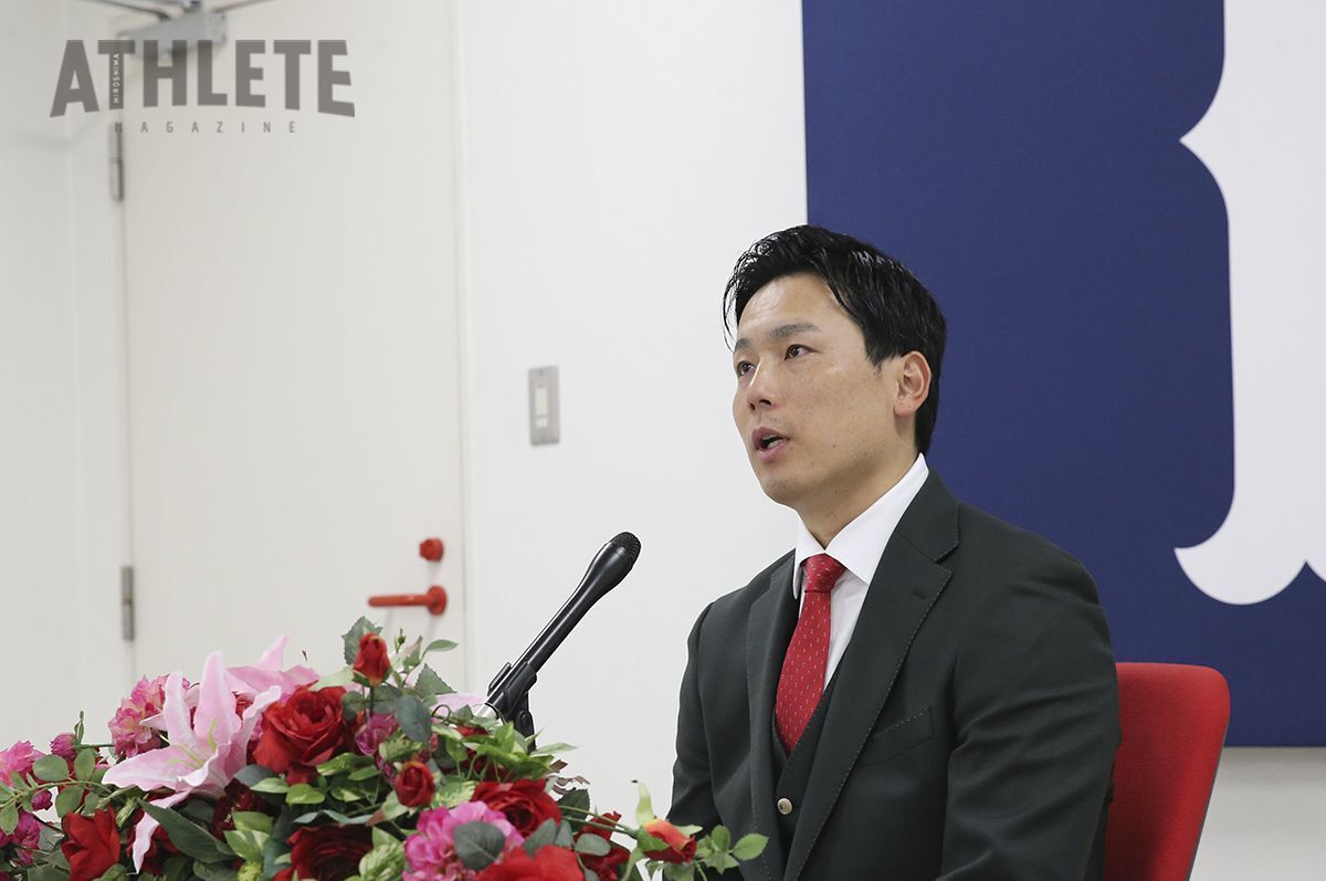 カープ・栗林良吏が契約更改。「来季は『セ・リーグ』で一番