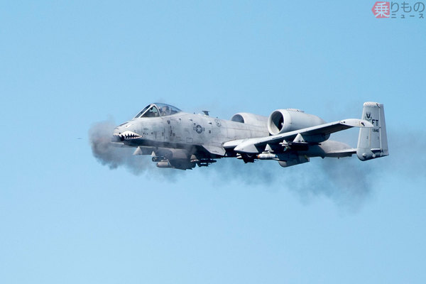 もう日本に来ません！ アジア唯一のA-10攻撃機ついに「サヨナラ」米軍からの完全退役も近い？（乗りものニュース） - Yahoo!ニュース