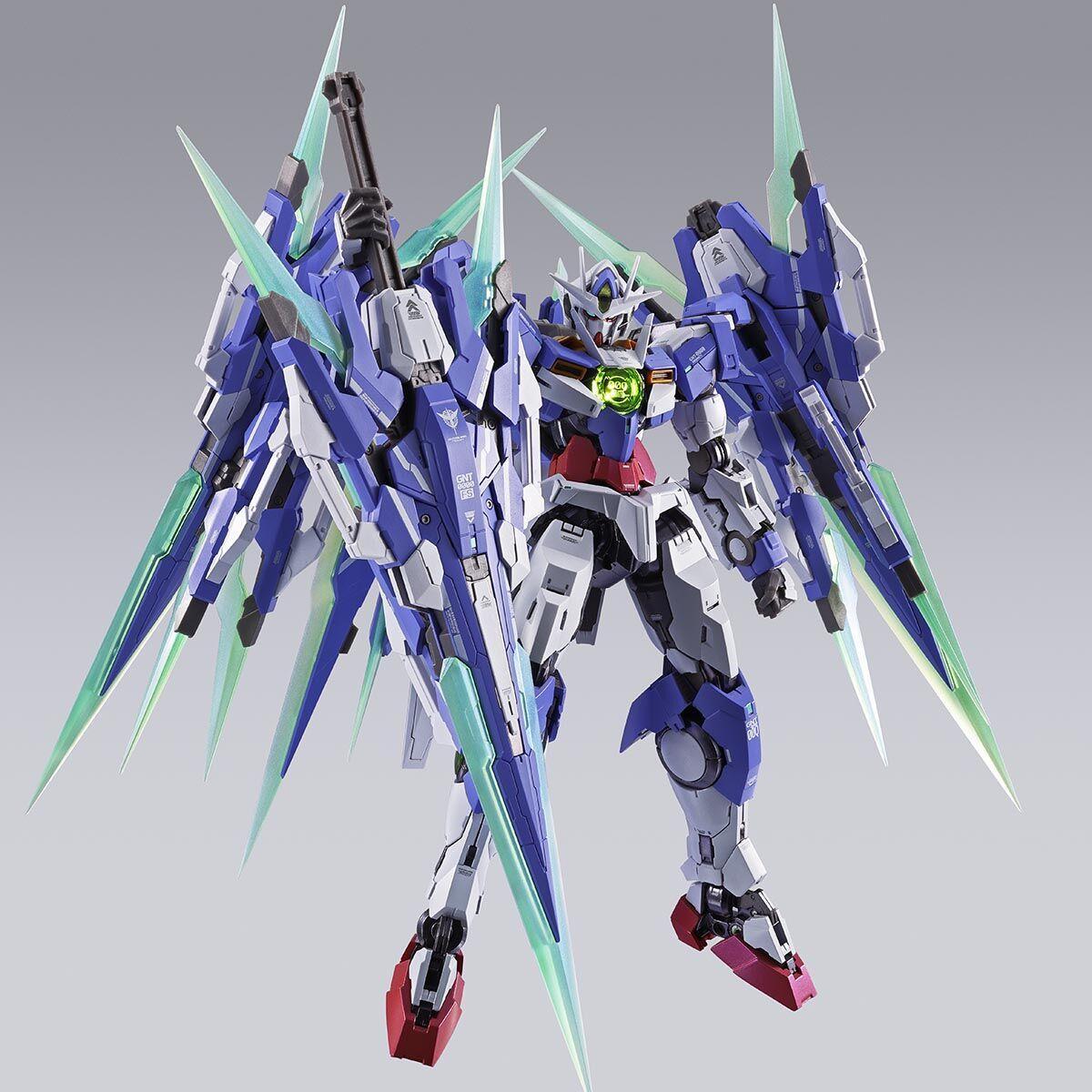 機動戦士ガンダム00＞METAL BUILD ダブルオークアンタ フルセイバー用オプションパーツ 多彩なシルエットに（MANTANWEB） -  Yahoo!ニュース