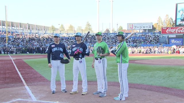 ヤクルト】来季の企画ユニ2種類を公開 ネイビー×水色の涼しげな