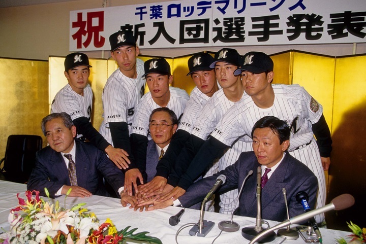 ロッテ 小坂誠 新人王 記念盾