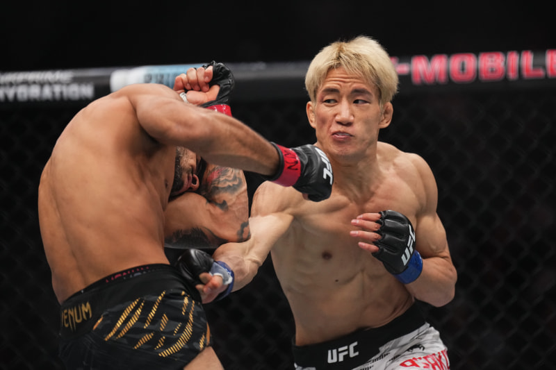 朝倉海、UFC初戦黒星も「自分がまだ弱かった…必ず這い上がる」（イーファイト） - Yahoo!ニュース