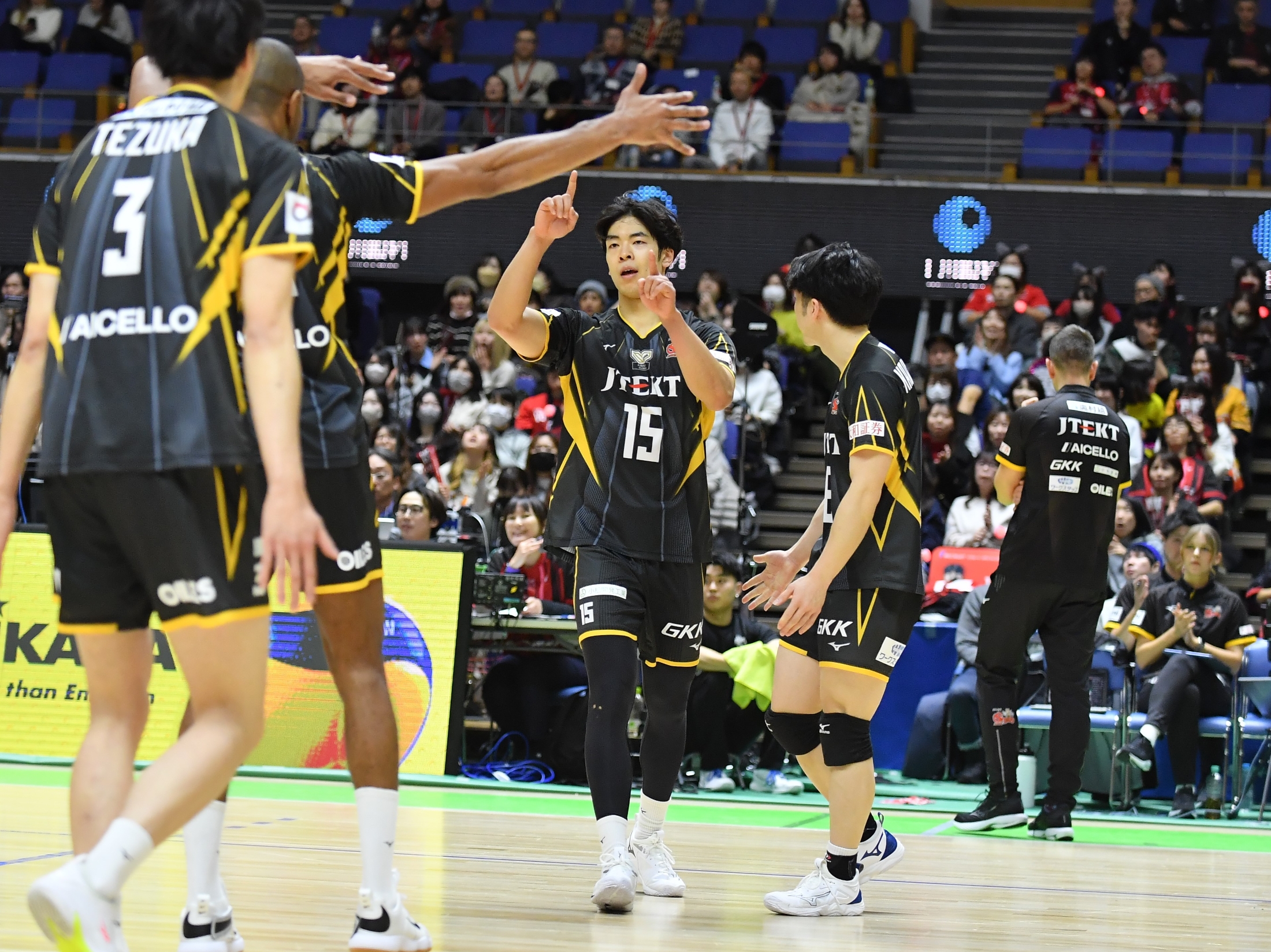 SVリーグ男子】 アウェーでヴォレアスに連勝のSTINGS愛知が首位