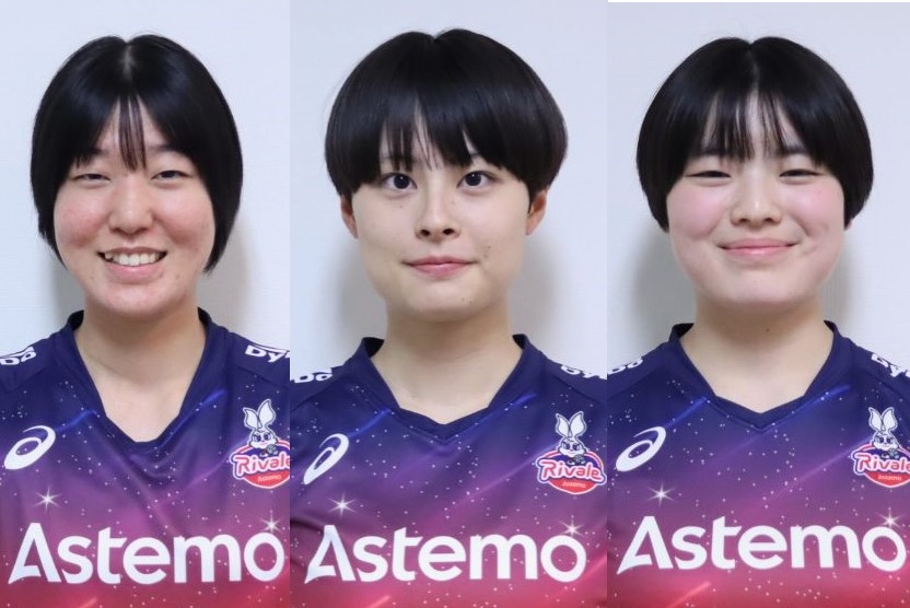 バレー】Astemo 廣瀬美音（日本体育大）、忠願寺風來（東九州
