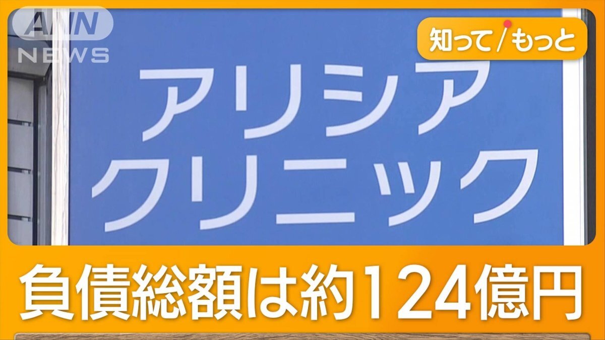 大学生困惑「お金返して」 医療脱毛大手アリシアクリニック破産の波紋広がる（テレビ朝日系（ANN）） - Yahoo!ニュース
