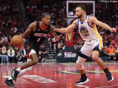 ロケッツがウォリアーズ相手に2020年以来初勝利/NBAカップ途中