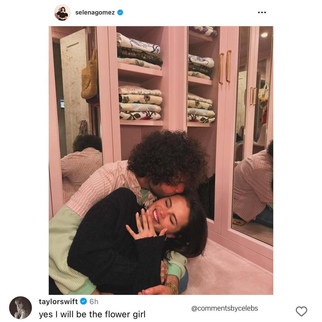 テイラー・スウィフト、セレーナ・ゴメスとベニー・ブランコの