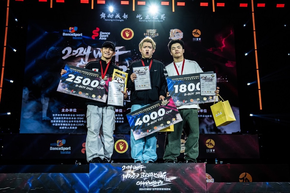 ブレイキン日本代表が成都で躍進。ISSINが世界選手権で金メダル