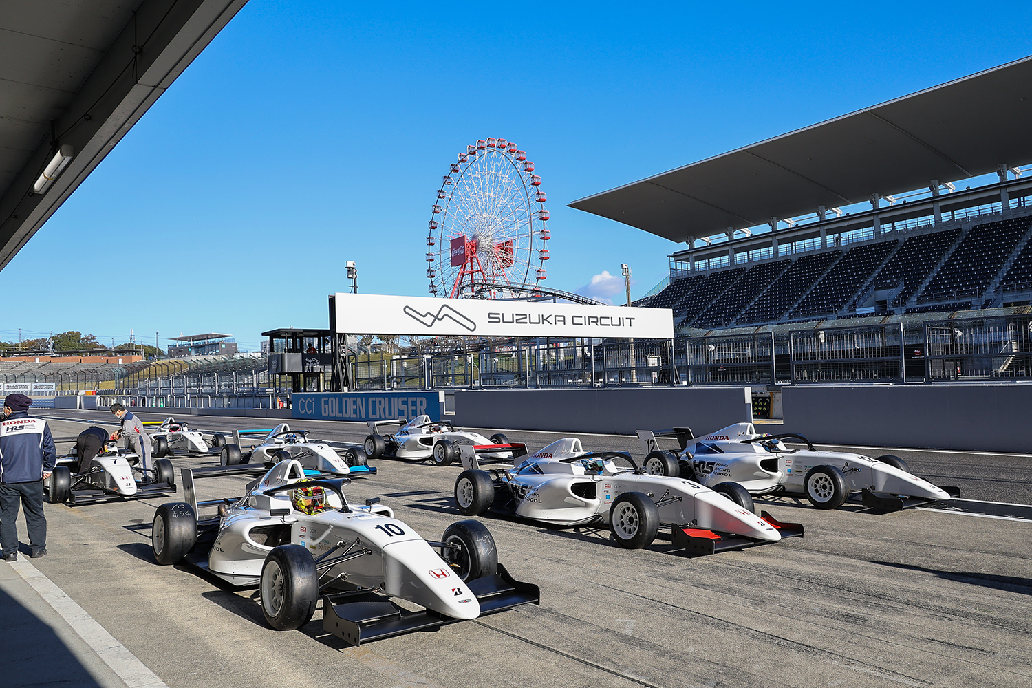 Red Bull Showrun x Powered by Honda」開催、F1日本G