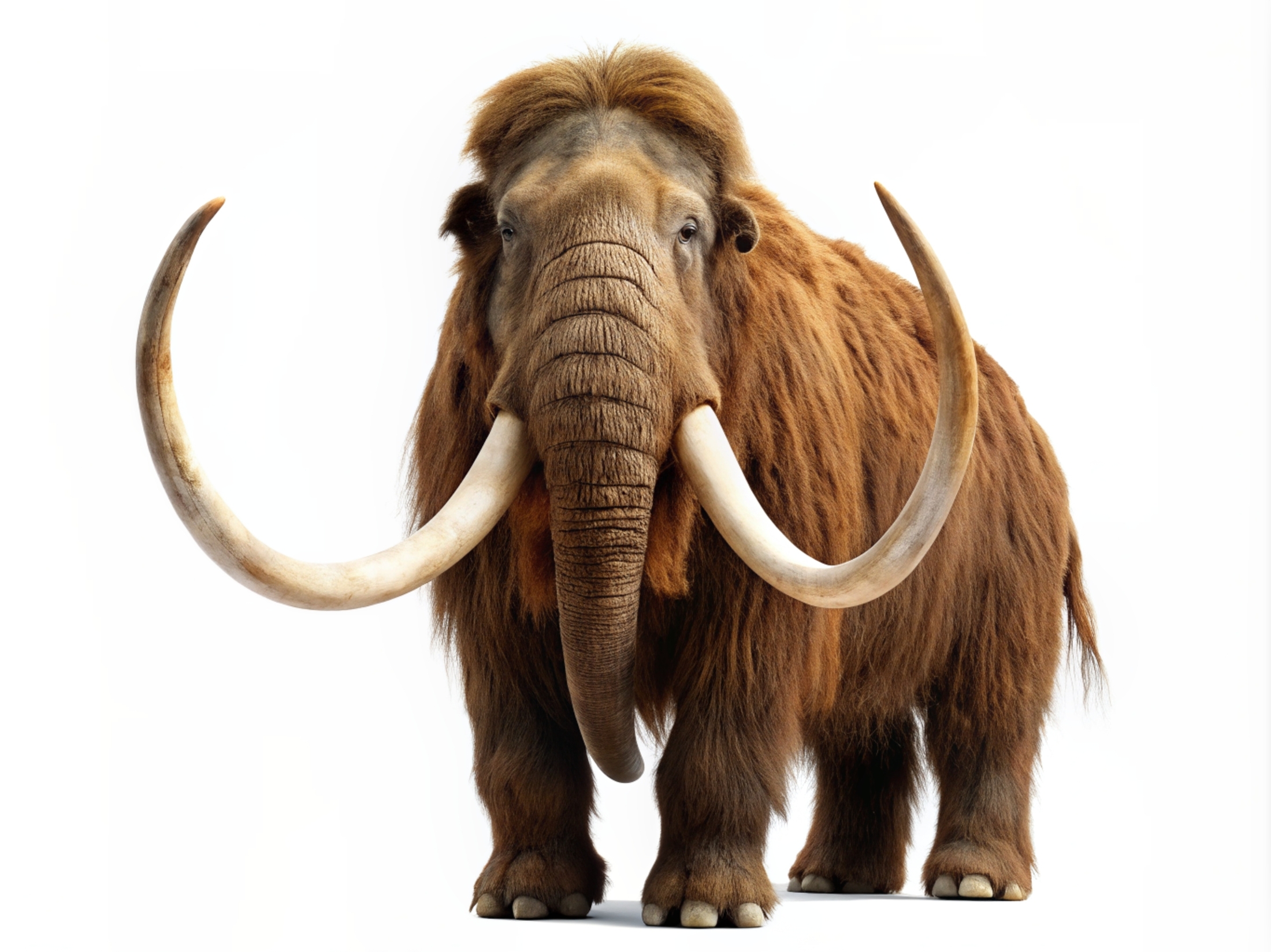 家の裏庭で、1万3000年前に絶滅したマストドンの化石を発見