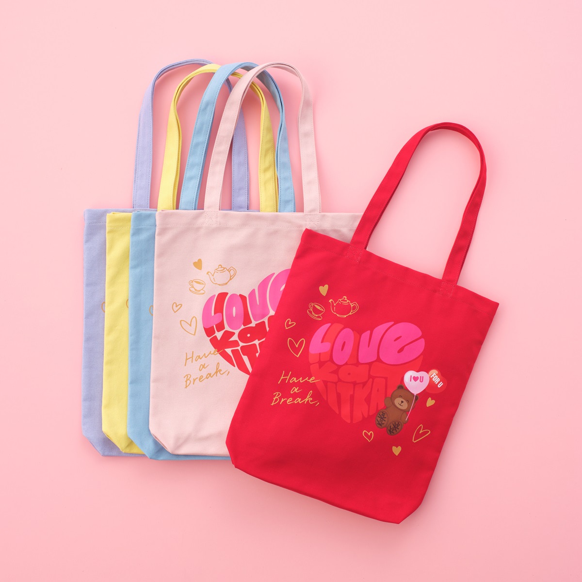 キットカット×Afternoon Tea】ハートフルベアーのアイテムが