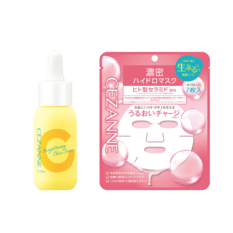 セザンヌ」がビタミンC誘導体配合の美容液＆“生ぷる”質感の