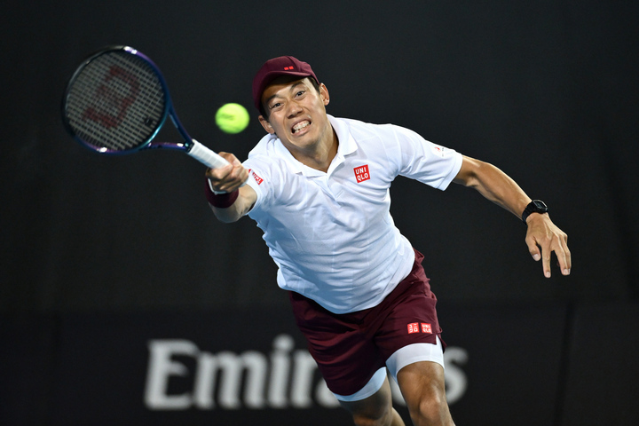 錦織圭は全豪２回戦で敗退…。世界11位から第１セットを先取するも力尽きる＜SMASH＞（THE DIGEST） - Yahoo!ニュース