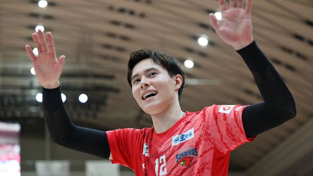 バレー日本代表・高橋藍 サントリーと契約更新「さらに成長して