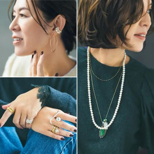 大草直子さんご愛用 Bar jewelry・スクリューピアス アクセサリー