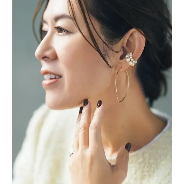 大草直子さんご愛用 Bar jewelry・スクリューピアス アクセサリー