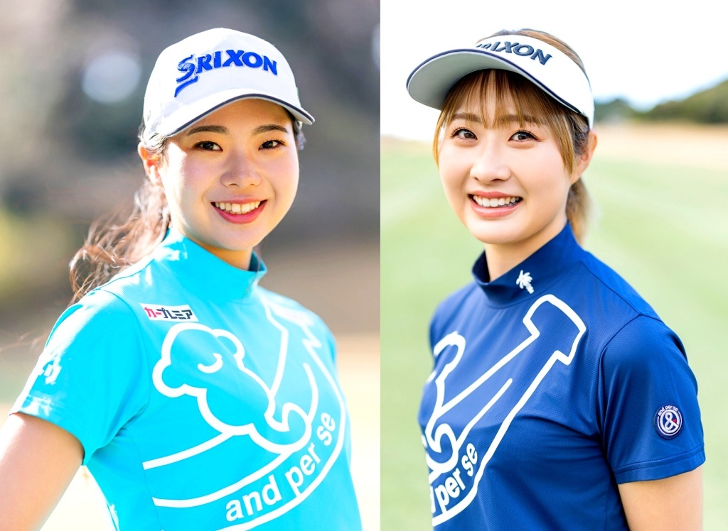 都玲華と菅楓華が選んだゴルフウェアは「アンパスィ」! 「華」が