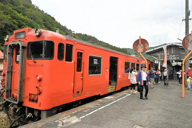 備後落合駅の風景