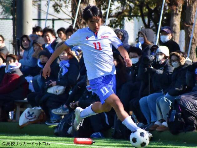 新人戦】武南の1年生ドリブラーMF渡辺悠「言われないぐらい結果