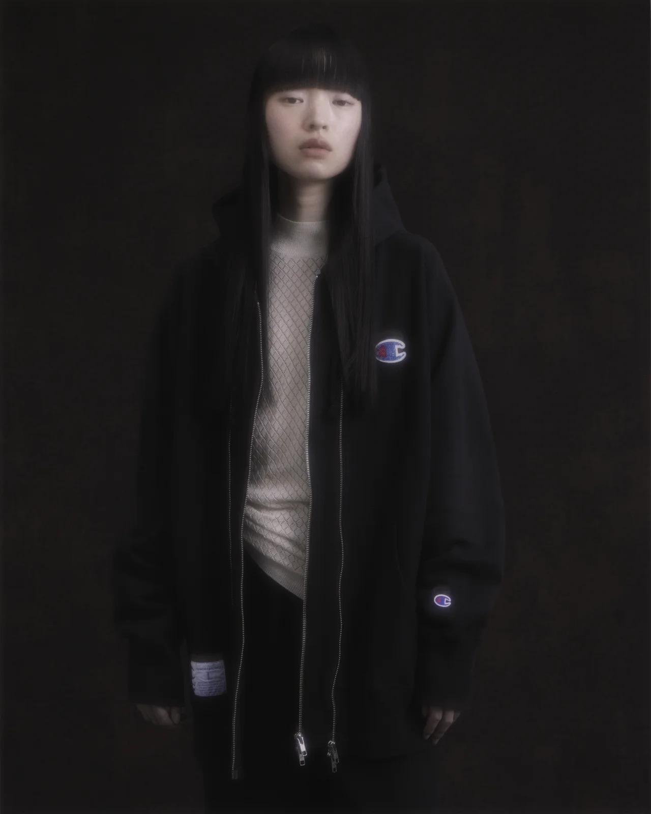 アンダーカバー✖️チャンピオン CHAOS七部袖スウェット 新品