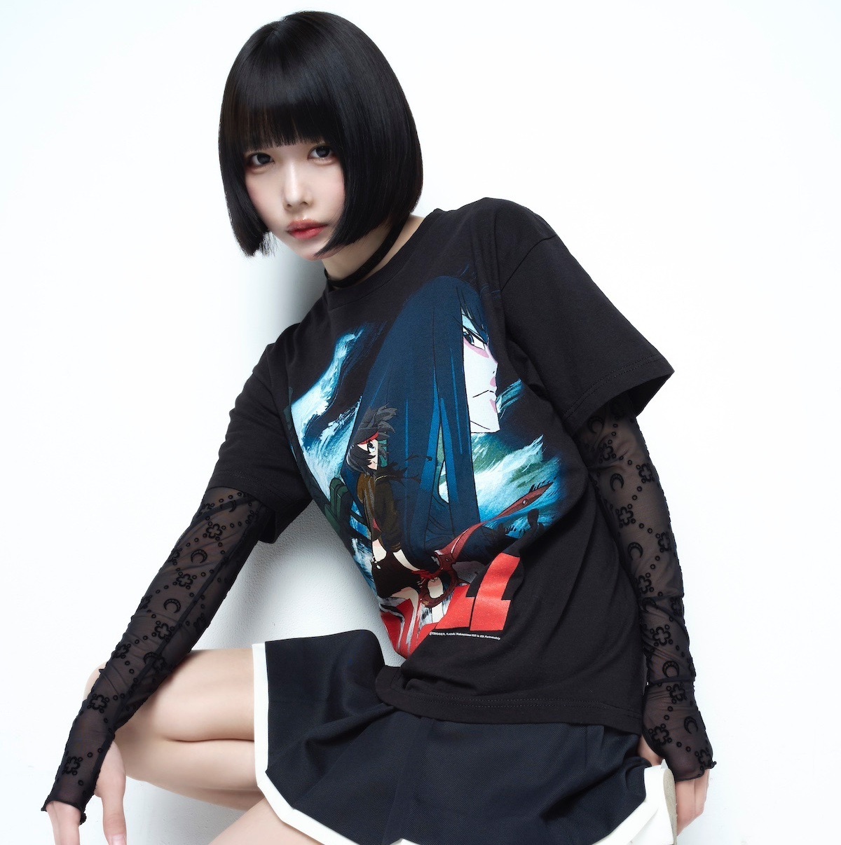 KILL la KILL × GEEKS RULE 15 SILKSCREEN PRINTING T SHIRT vol