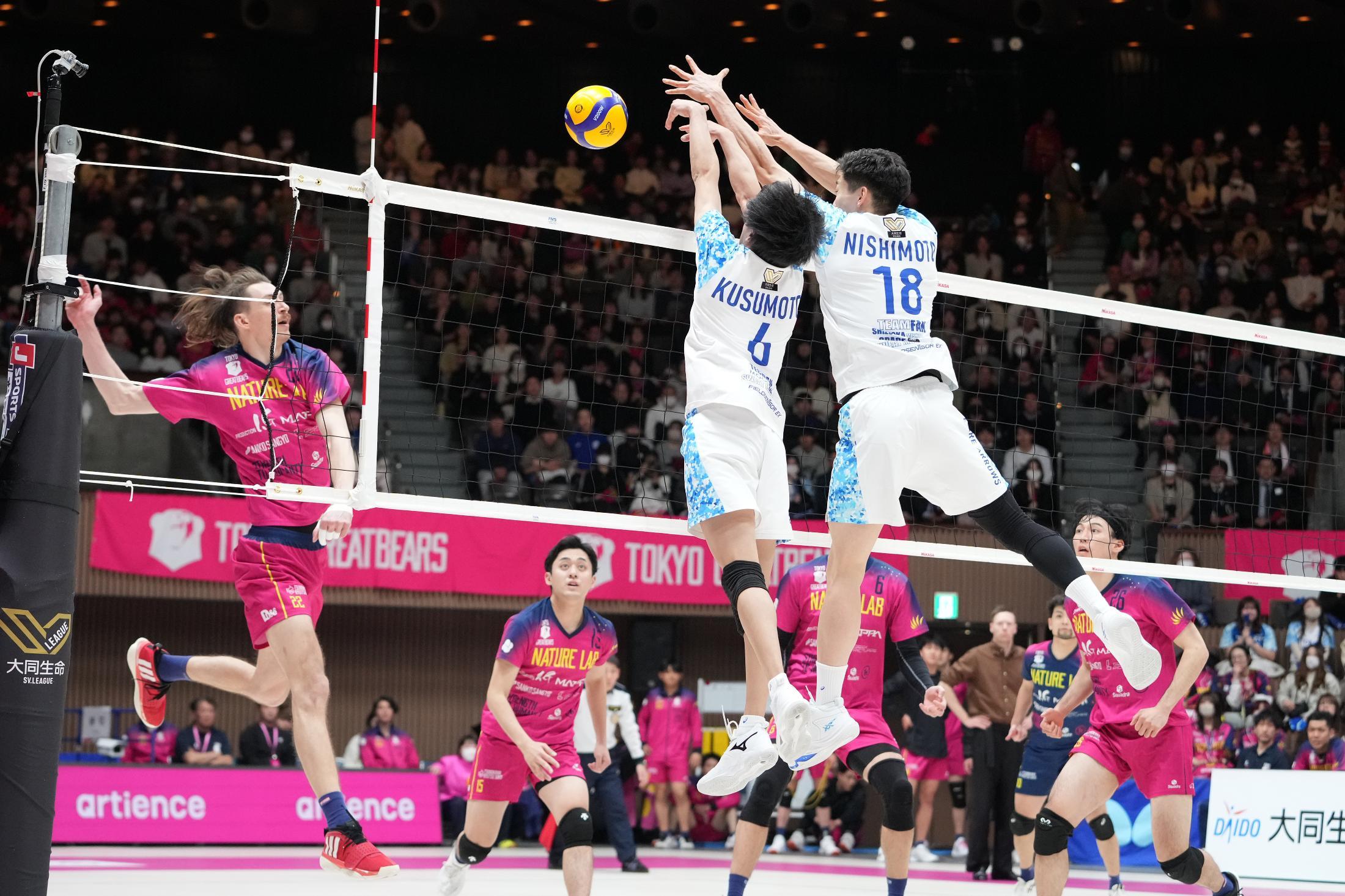 バレー】東レ静岡が東京GBにフルセット勝利し、連敗を「6」で