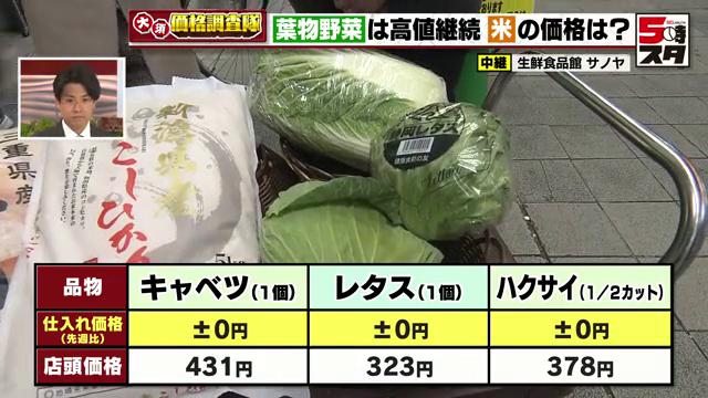 キャベツ、レタス、ハクサイなどの葉物野菜