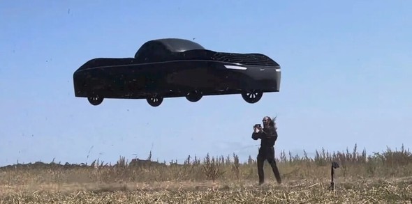 Alef Aeronautics社のフライングカー「Model A」の姿