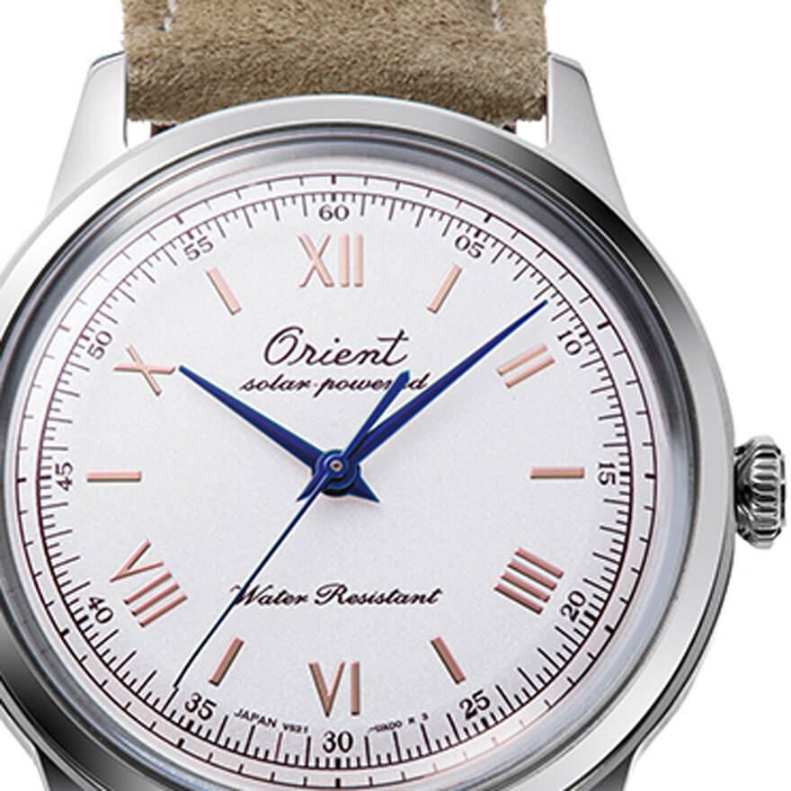 装着しやすい38mm【国産時計“オリエント”ソーラー駆動】75周年