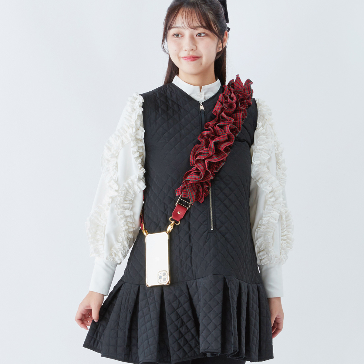 Bibiy.×familiar 初のコラボレーション ファミリアチェックの
