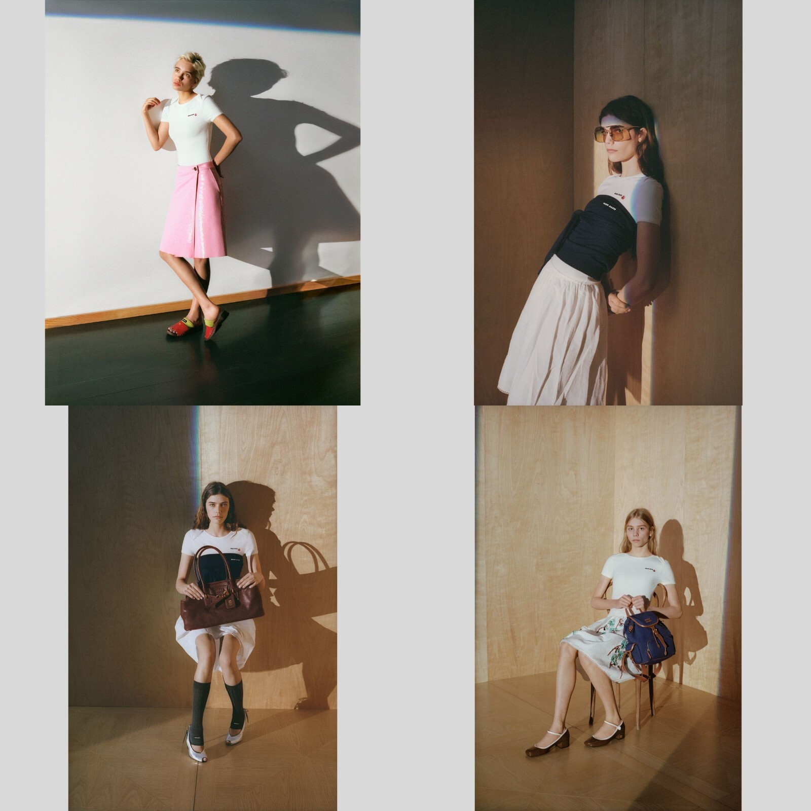 MIU MIU×プチバトー】注目コラボ「白Tシャツ」はシルエットも