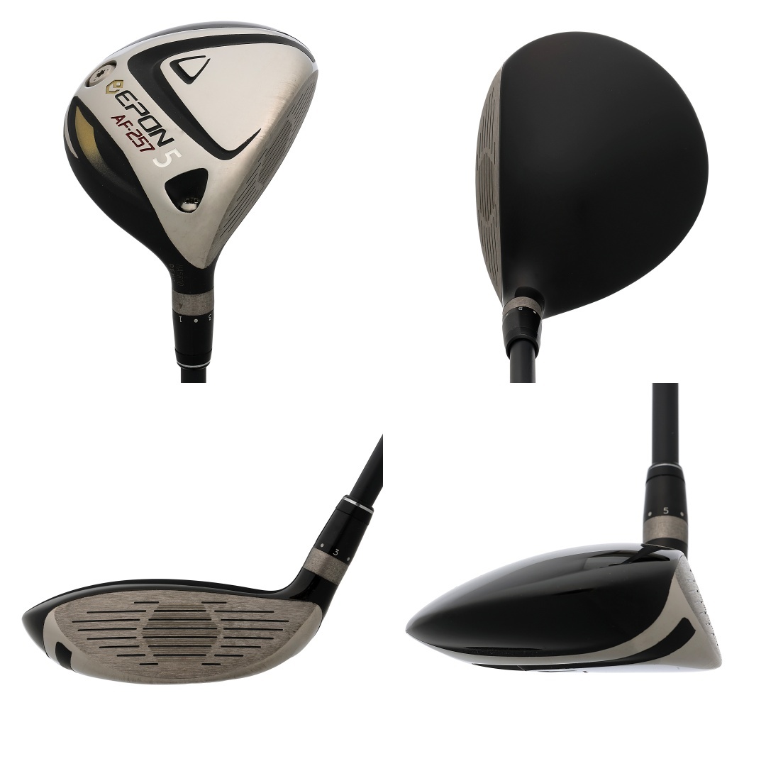 エポン フェアウェイウッド AF-257 5番7番2本セットデザインチューニング AF-257 - EPON GOLF Official（エポンゴルフ）