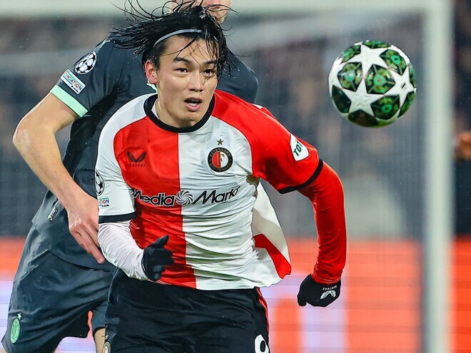 フェイエノールト上田綺世がCLインテル戦で復帰と現地メディアが