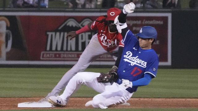 大谷翔平 OP戦で3試合連続安打も走塁タッチアウト 新