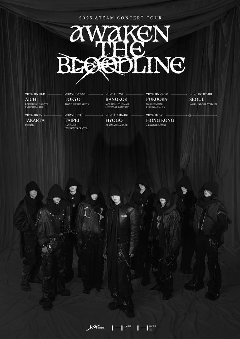 &TEAM K AWAKEN THE BLOODLINE グッズ 2025 &TEAM CONCERT TOUR 'AWAKEN THE BLOODLINE' in JAPAN