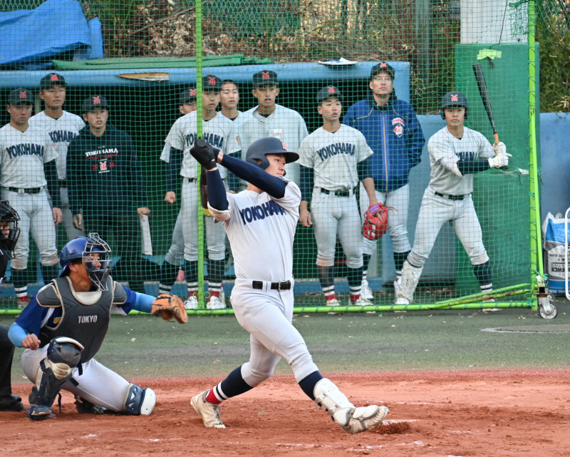 横浜高校、9日初戦 最終調整 相手エース想定し快音響く 夏の