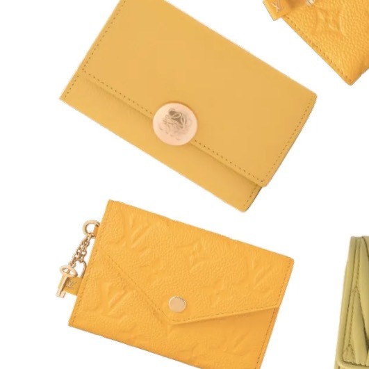 【日本限定新色】◆LouisVuitton◆折りたたみ財布 イエロー 金運 ルイ・ヴィトン｜最強開運日のための日本限定財布、鮮やか