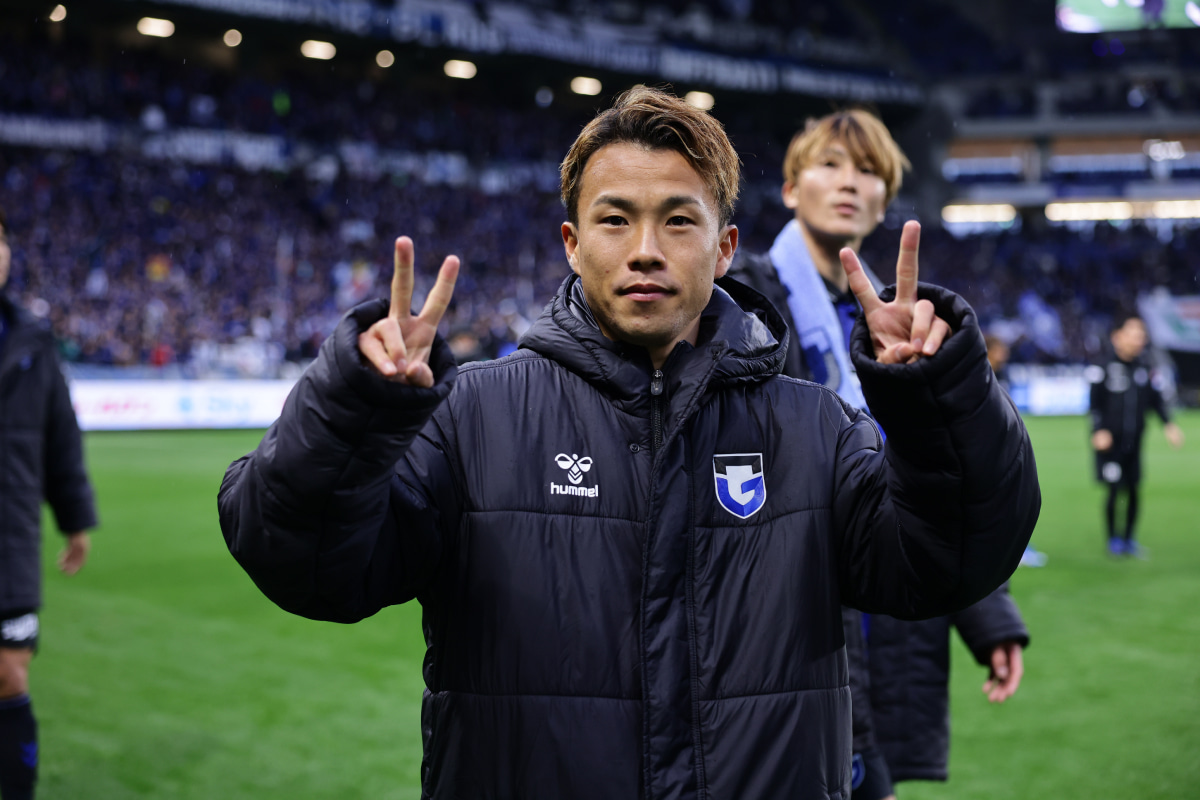 完璧ループシュートで勝負あり！ガンバ大阪MF山下諒也のゴールが