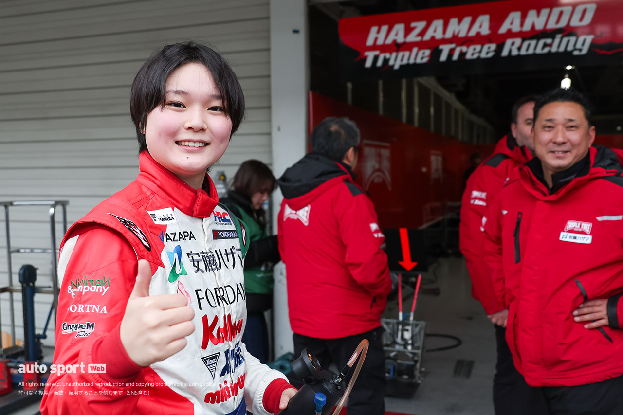 Juju、ピットレーン速度超過も新チーム初完走に笑顔。「バトルも Juju、ピットレーン速度超過も新チーム初完走に笑顔。「バトルも