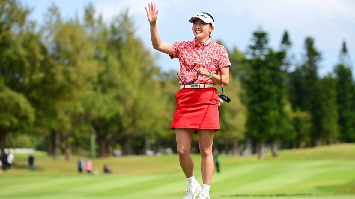 岩井千怜、エントリーミスも気持ち切替え国内開幕戦V「アメリカ