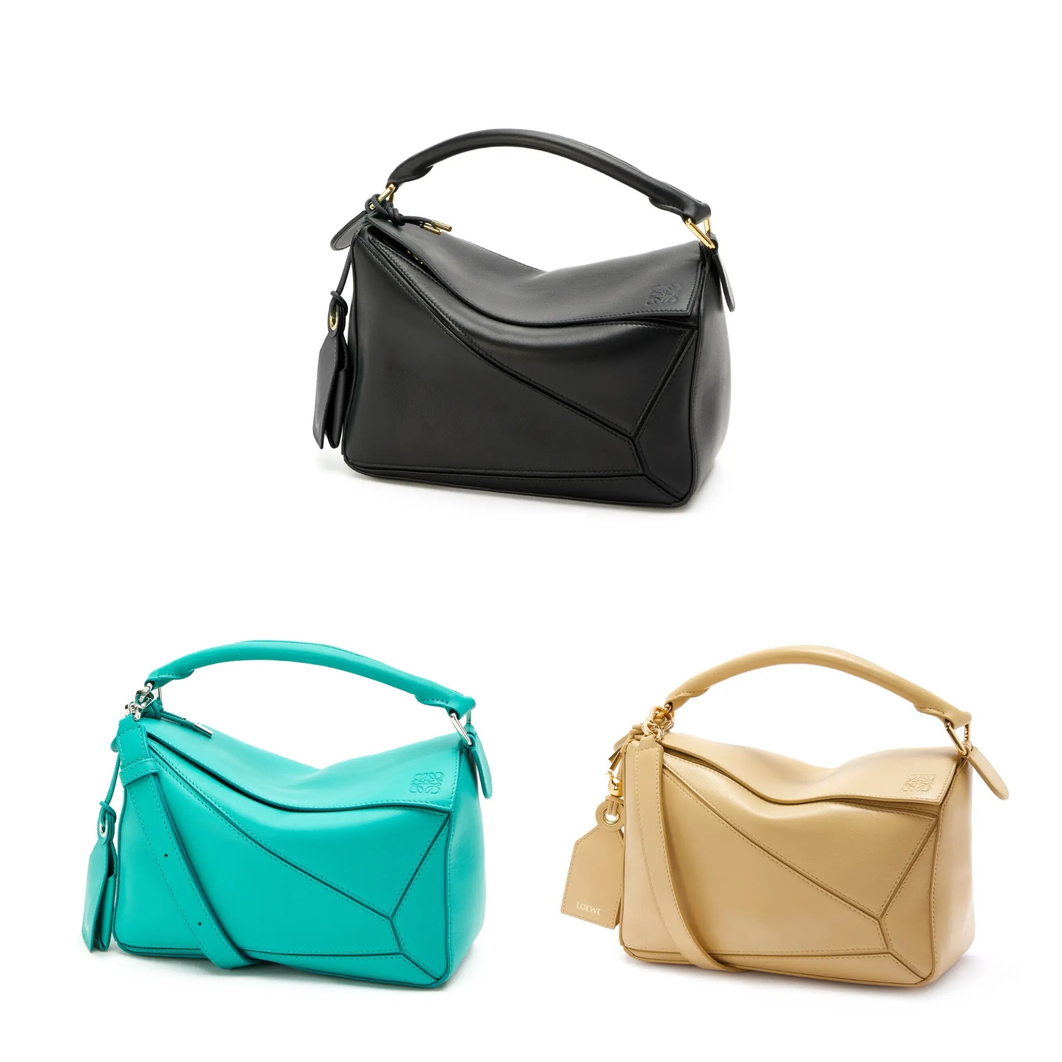 LOEWE ロエベ Paseo Bag XL パセオバッグ シャイニーナパカーフ