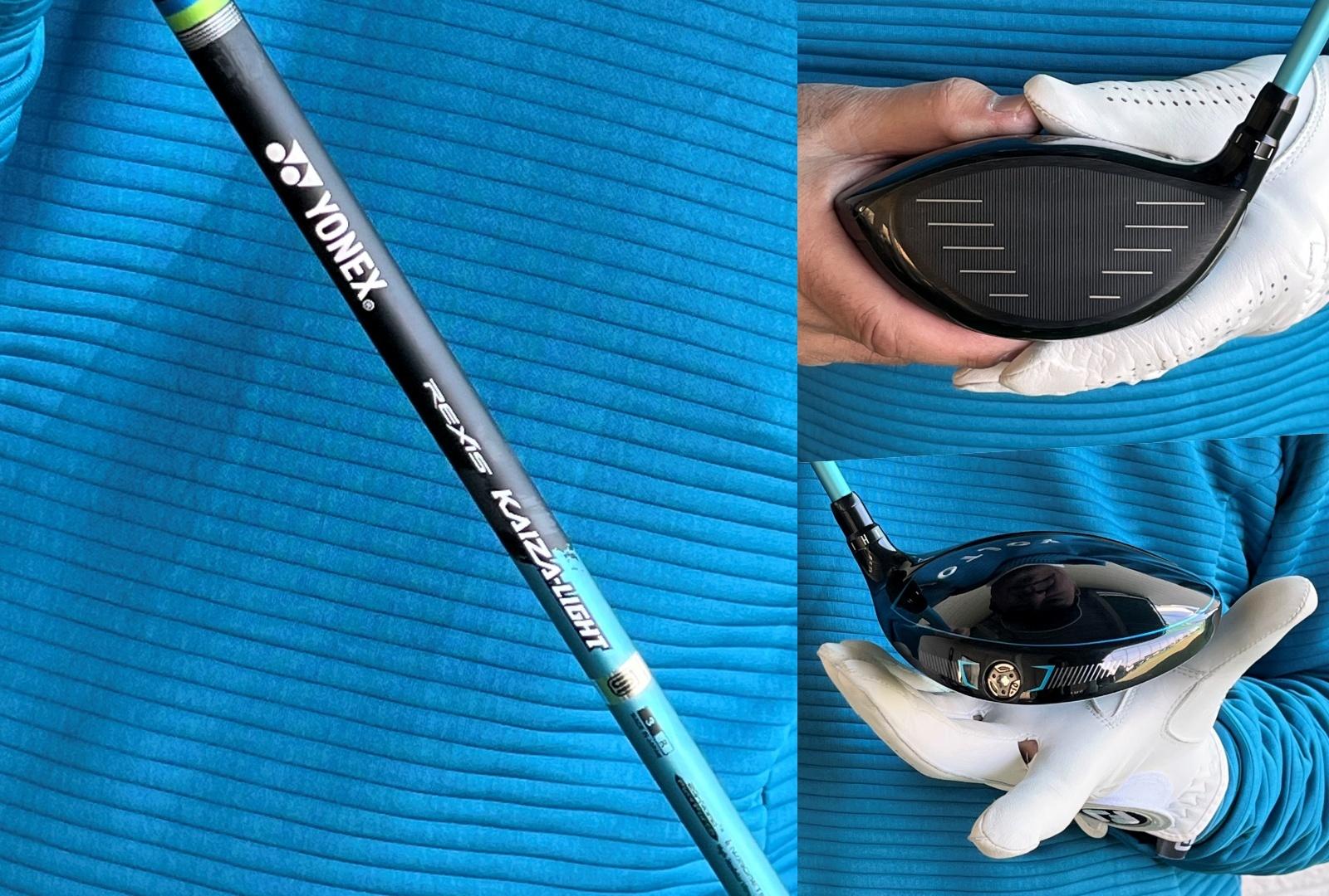 ヨネックス「E-ZONE GT MAX」ドライバー×ヨネックス「KAIZA