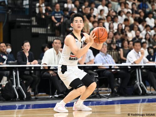 東山高校の佐藤凪が横浜BCトップチームの練習参加…U15出身“古巣