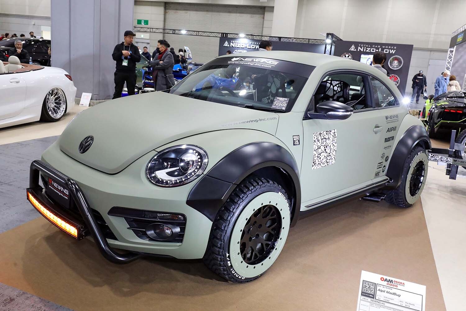 ニュービートル　ARC車高調　フォルクスワーゲン arc車高調・取り付け。（フォルクスワーゲン ニュービートル