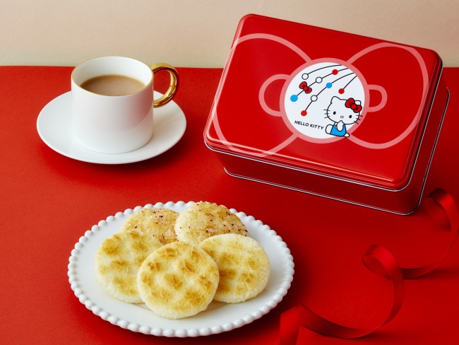 サンリオキャラクターズ×もち吉が初コラボ！ ハローキティ 缶