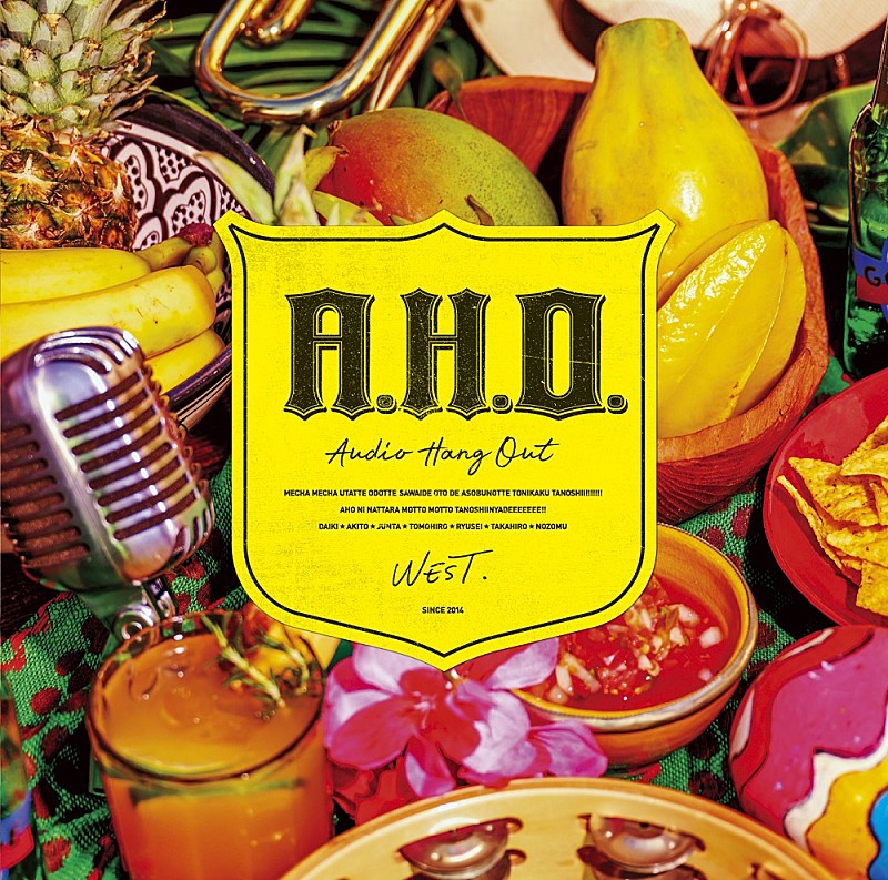 先ヨミ】WEST.『A.H.O. -Audio Hang Out-』16.3万枚で現在