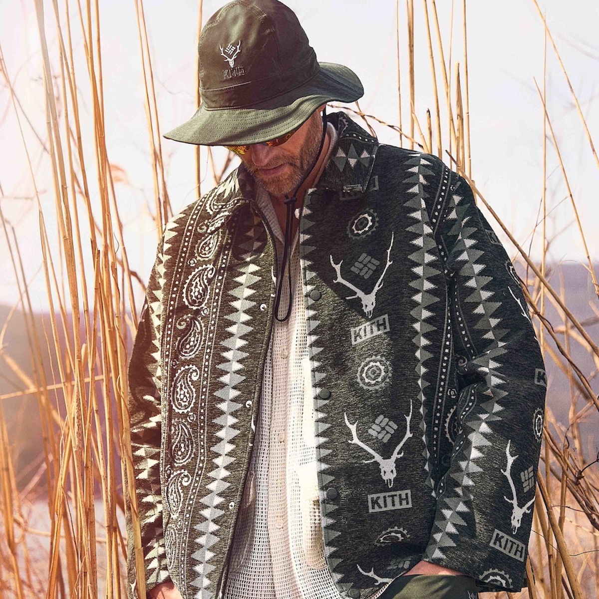 大人気♪【キス×サウス2 ウエスト8×コロンビア】プルオーバー KITH キス×サウス2ウエスト8×コロンビア KITH×south2 west8