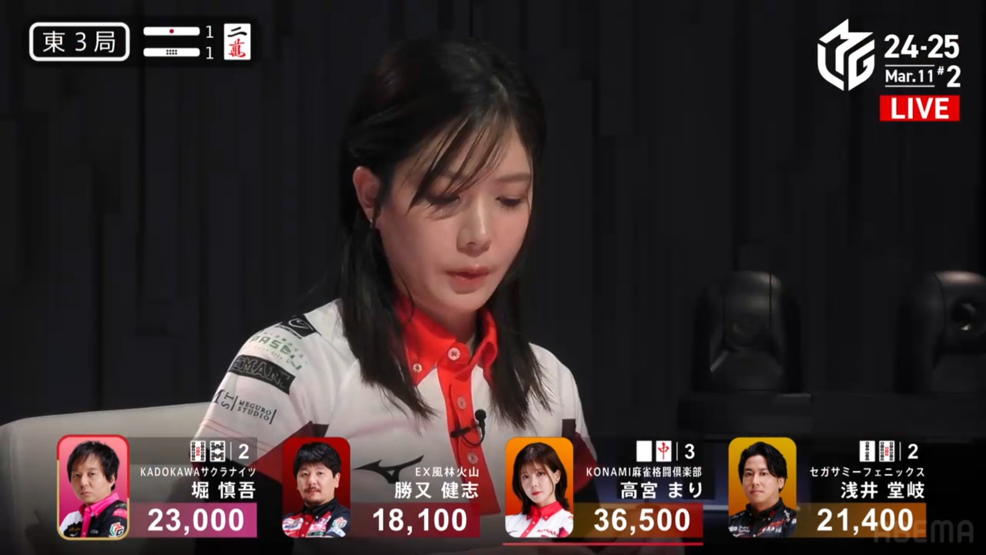 高打点確定の“ダブルバック”炸裂！美麗グラビアも話題の女流雀士